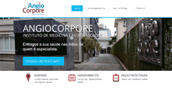 Desktop Screenshot of angiocorpore.com.br